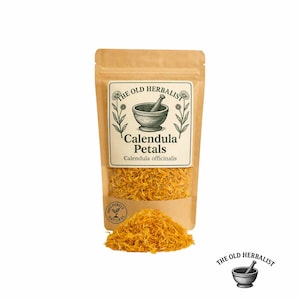 Calendula Blütenblätter - Calendula officinalis Getrocknetes Loses Blatt für Handwerk & Tee