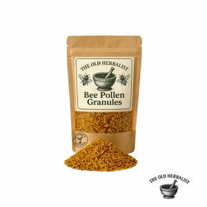 Granuli di polline d'api crudo biologico / Superfood fresco