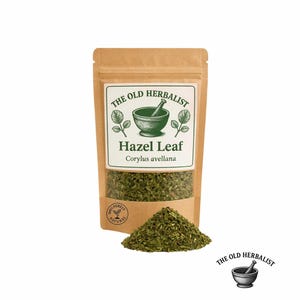 Hazel Leaf | Corylus avellana | Loose Leaf Herbal Tea