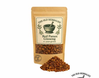 Red Panax Ginseng – 6-Year Grown Root Herbal Tea