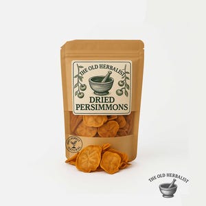 Dried Persimmon Slices – Natural Snack | Heaven Persimmon | Wild Harvest | No Pesticides | Premium Quality