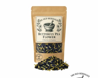 Butterfly Pea Flower Powder – Clitoria ternatea | Fresh Wild-Harvested | Loose Leaf Herbal Tea