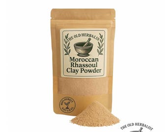 Moroccan Rhassoul Clay Powder | Natural Ghassoul for Face, Body & Hair | Fresh Clay | No Additives