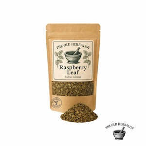 Raspberry Leaf - Rubus idaeus  Loose Leaf Herbal Tea