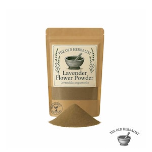 Lavender Flower Powder | Wild Harvest | Natural Herbal Tea | Lavandula angustifolia | Premium Quality