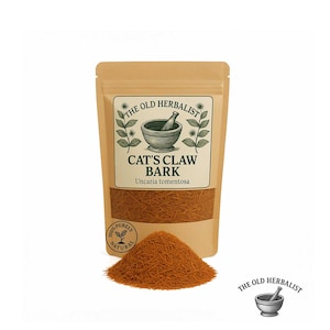 Cat&#39;s Claw Bark – Uncaria tomentosa | Wild-Harvested Herbal Tea | Loose Cut Bark | Natural Dried Herb