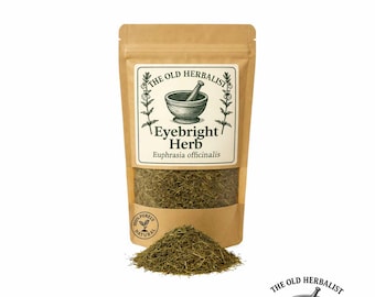 Hierba Eufrasia (Euphrasia officinalis): Té de hojas sueltas / Hojas secas de Eufrasia / Infusión de hierbas