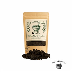 Cáscara de nogal negro - Juglans nigra Cáscara seca