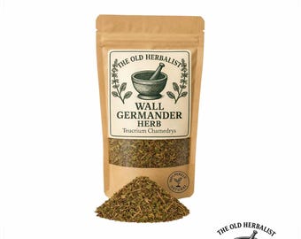 Hierba de la alemandra de pared / Teucrium chamaedrys / Té de hojas sueltas