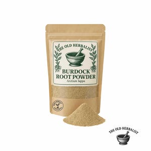 Raíz de Bardana en Polvo / Arctium lappa / Molida
