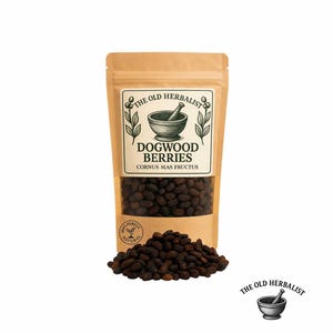 Bayas de cornejo / Cornus mas / Secas