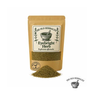 Eyebright Herb (Euphrasia officinalis) – Loose Leaf Tea | Dried Eyebright Leaves | Herbal Infusion
