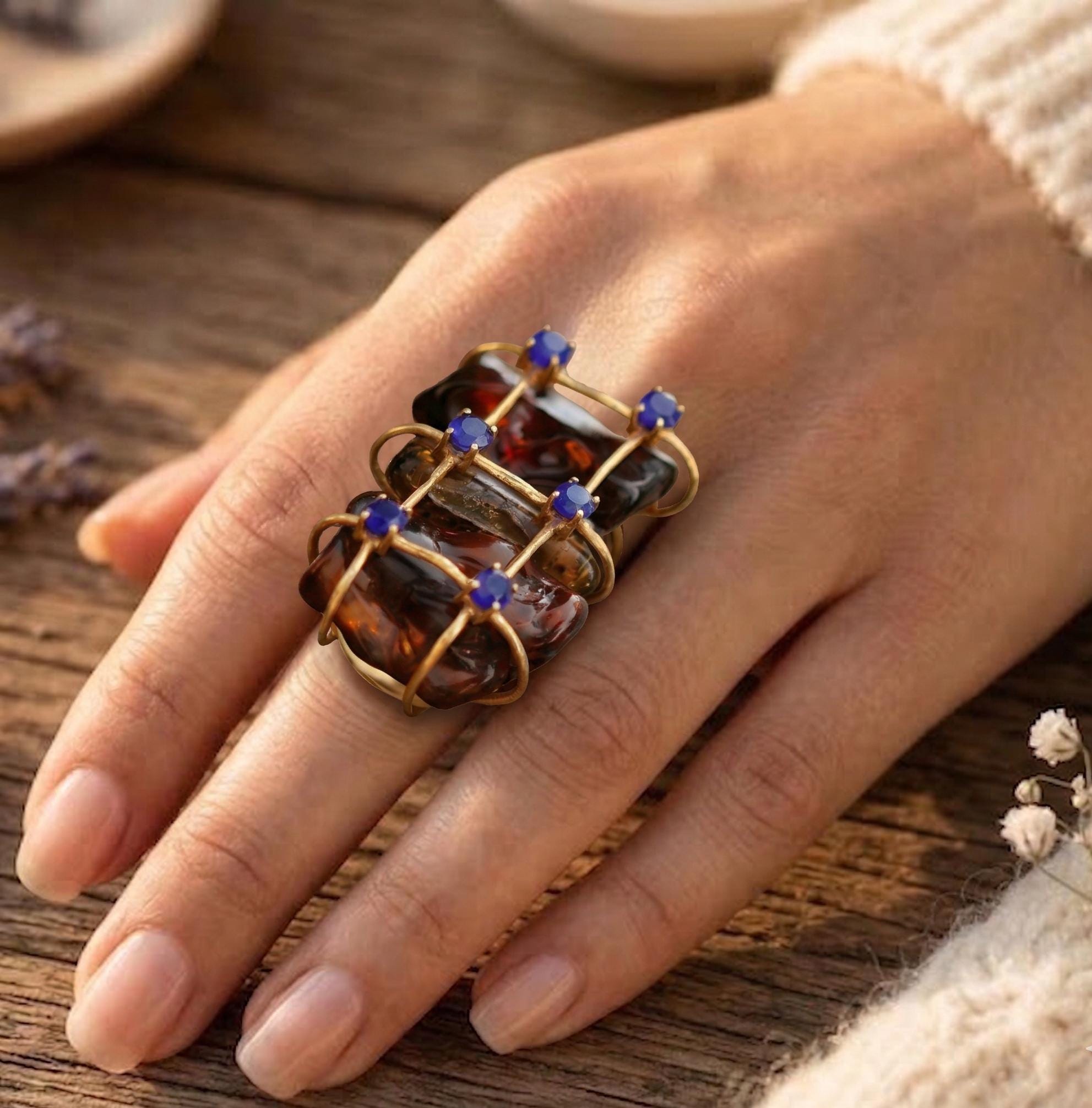Jacinth gemstone - Etsy 日本