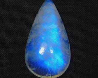 Blue Fire Regenbogen Mondstein Cabochon: AAA Grade Edelstein, Schmuckherstellung