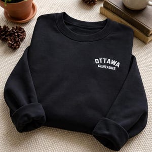 Heated Rivalry Ottawa Centaurs Sweater Crew Neck | Ilya Rozanov and Shane Hollander, Connor Storrie and Hudson Williams