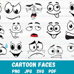 Cartoon Augen svg, Cartoon Augen geschnitten Datei, Cartoon Cricut, Cartoon