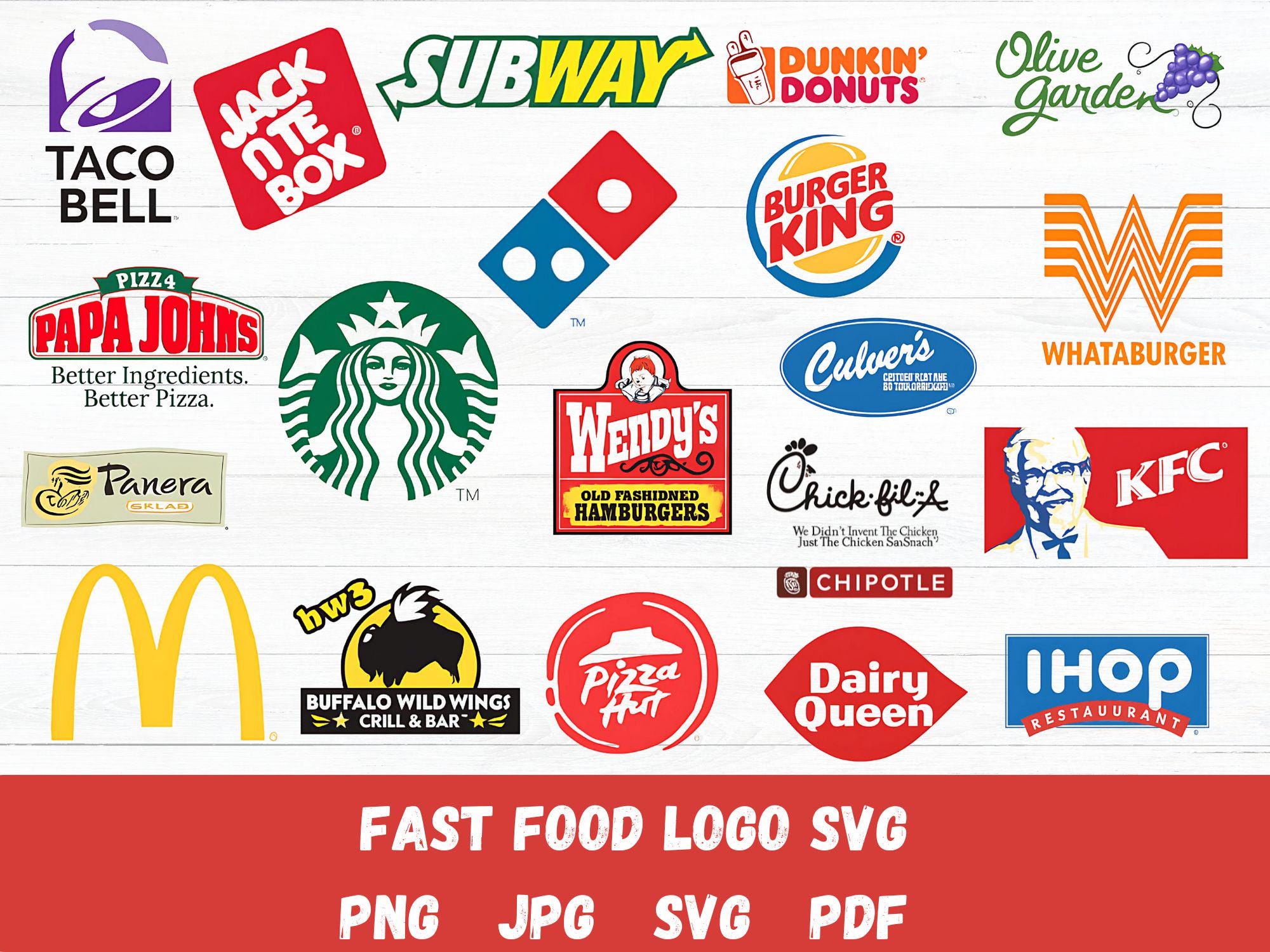 Fast Food Logo Svg