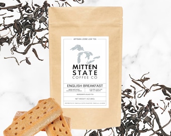 Mitten State Coffee, English Breakfast Tea, 3oz