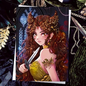 Stampa "La regina del nulla" Jude Duarte - Il principe crudele (Il popolo dell'aria)/ Lamina // Illustrazione / Romanzo fantasy