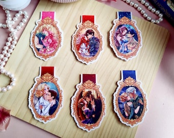 Bookmark 'Lovers' I/ Rowaelin/ Feysand /Nessian /Misery and Lowe /Evajacks/ Marcapáginas mágnetico /Throne of Glass/Acotar/Bride/OUABH/FBAA/