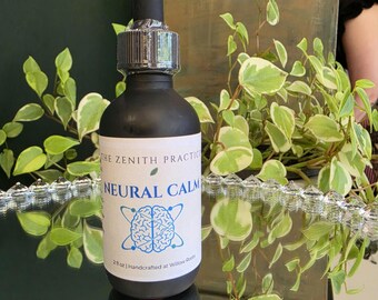 Neural Calm | Organic Sensory- Friendly Herbal Glycerite for Mental Clarity & Calm