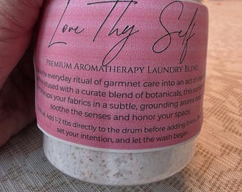 Love Thy Self Laundry Booster | Natural Herbal Aromatherapy Blend, Self-Care Ritual
