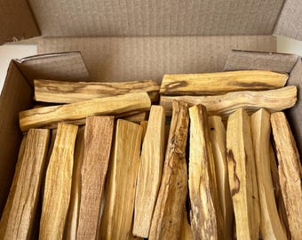 Juego de varillas de Palo Santo a granel para purificación espiritual, meditación y yoga. Incienso natural para la energía y la purificación del aura.