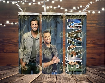 Digital PNG | Sublimation | Tumbler Wrap | Digital Design | Instant Download, Country artist