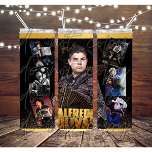 Alfredito, DIGITAL DESIGN, tumbler wrap, Alfredo, Olivas. 20oz tumbler wrap, sublimation, digital