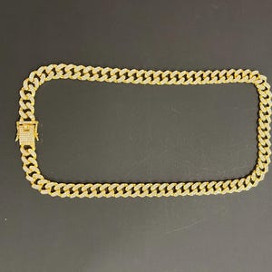 Slabchain Kit: Cuban Chain + Metallic Gold PSA Slabmag Case + Pick Your Adapter Color for Thick PSA Cards image 2