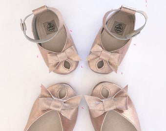 Ballet Flats Shoes Handmade in Italian Leather door elehandmade Ballet Flats Shoes Handmade in Italian Leather door elehandmade