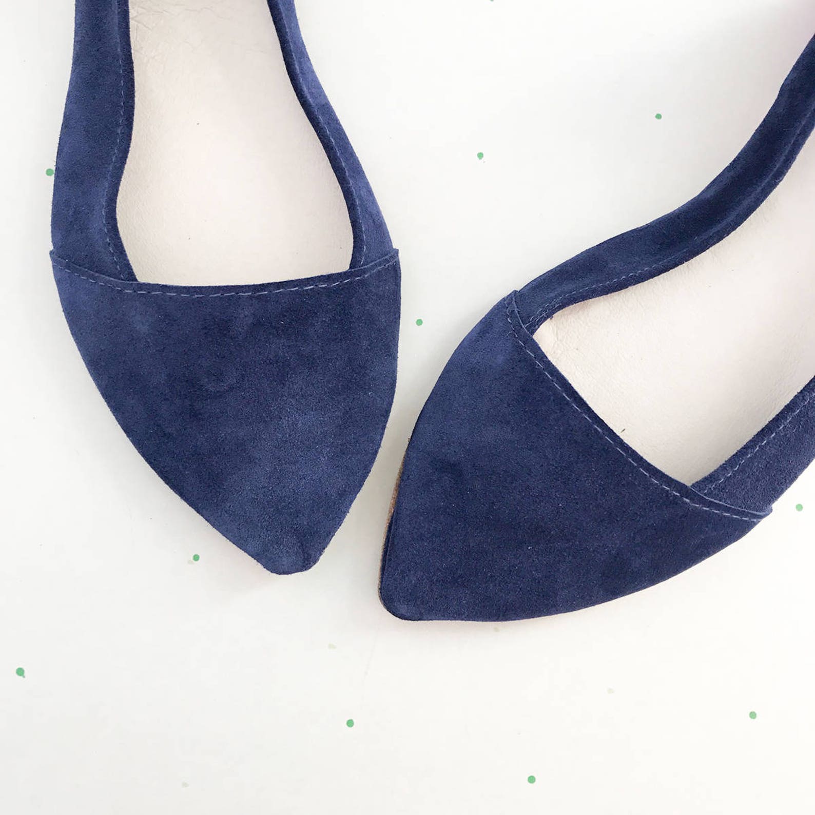 d' orsay shoes. pointy ballet flats. pointy shoes. pointy flats. pointed toe shoes. blue ballet flats. bridal shoes. somethi
