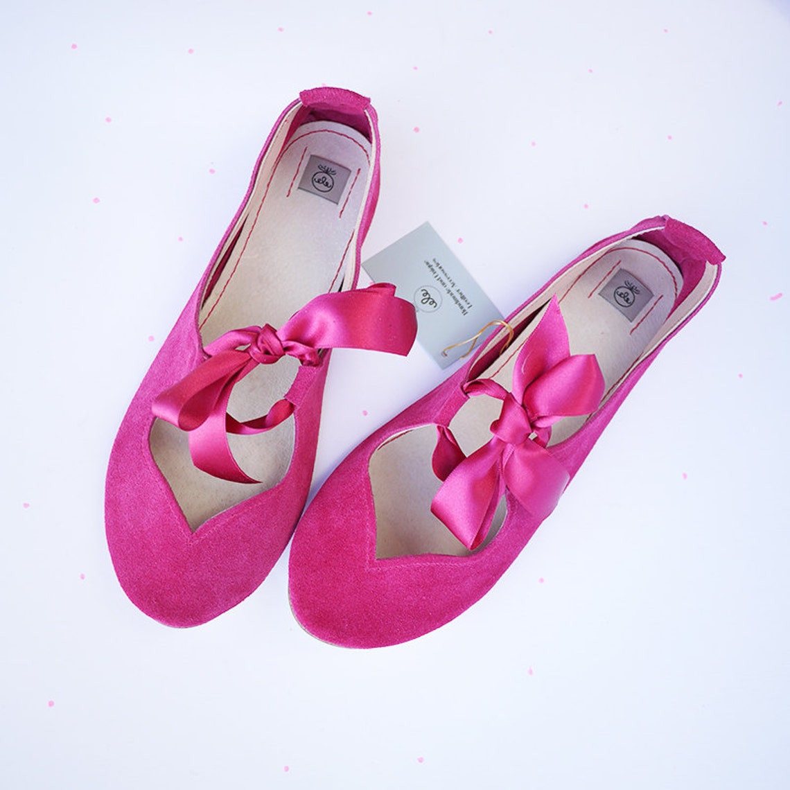 ballet flats ribbon