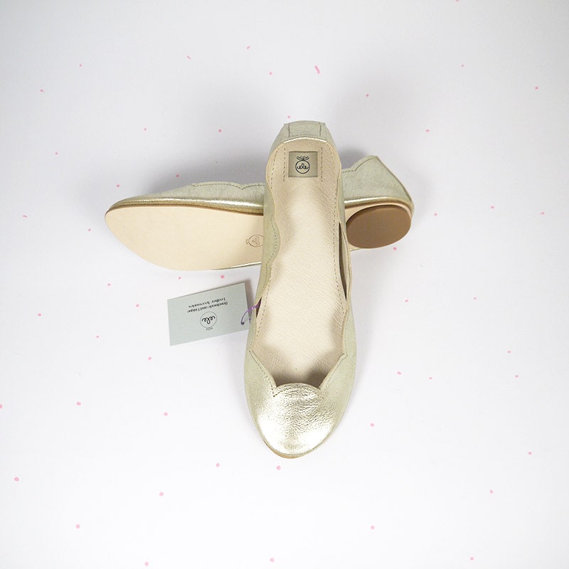 Bridal Low Heel Shoes. Flat Shoes for Bride. Leather Ballet - Etsy