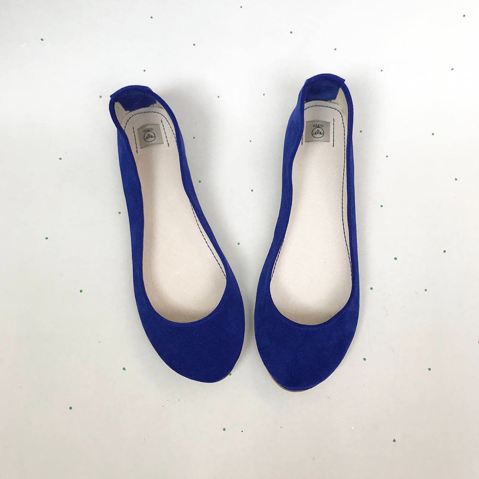 leather ballet flats. bridal shoes. women shoes. low heel wedding shoes. blue flats. italian leather shoe. bridal gift. bridesma