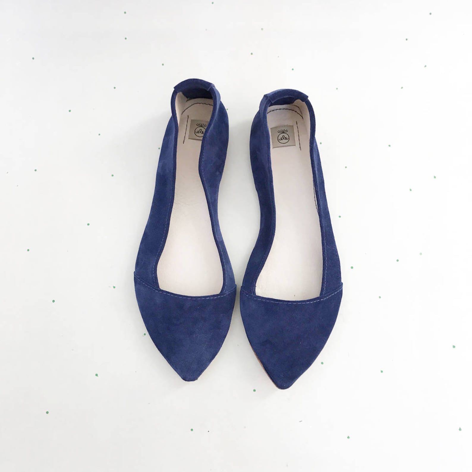 d' orsay shoes. pointy ballet flats. pointy shoes. pointy flats. pointed toe shoes. blue ballet flats. bridal shoes. somethi