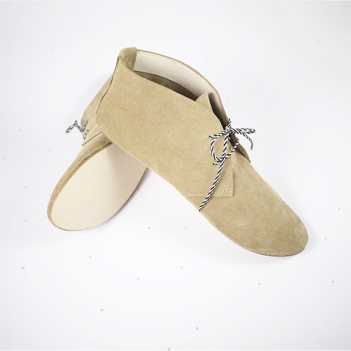 cabrillo leather desert ankle boots