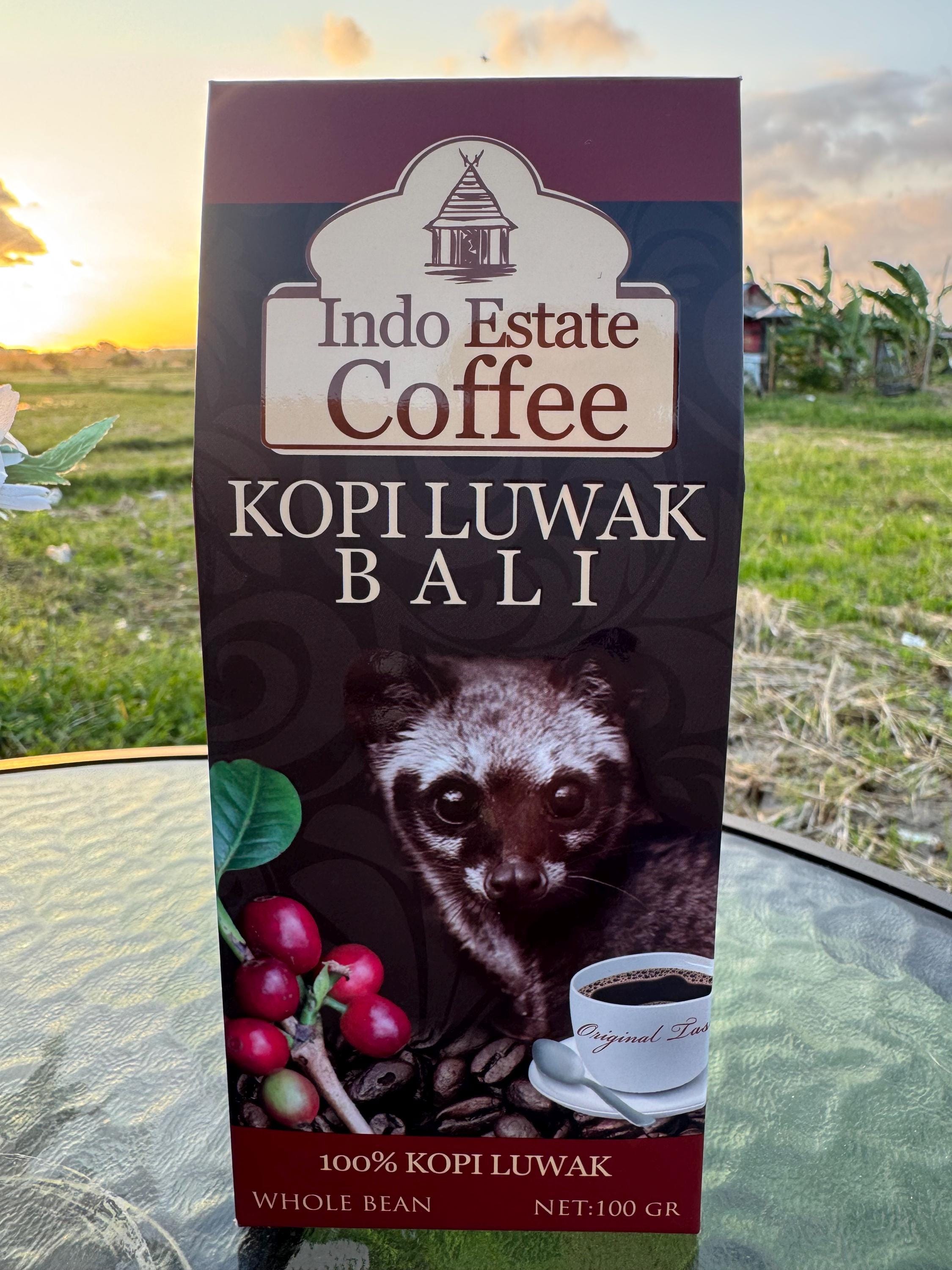 BALI KING WILD COFFEE LUWAK 200g Luwak Coffee - Etsy Denmark