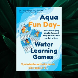 9 carte per il gioco didattico sull'acqua