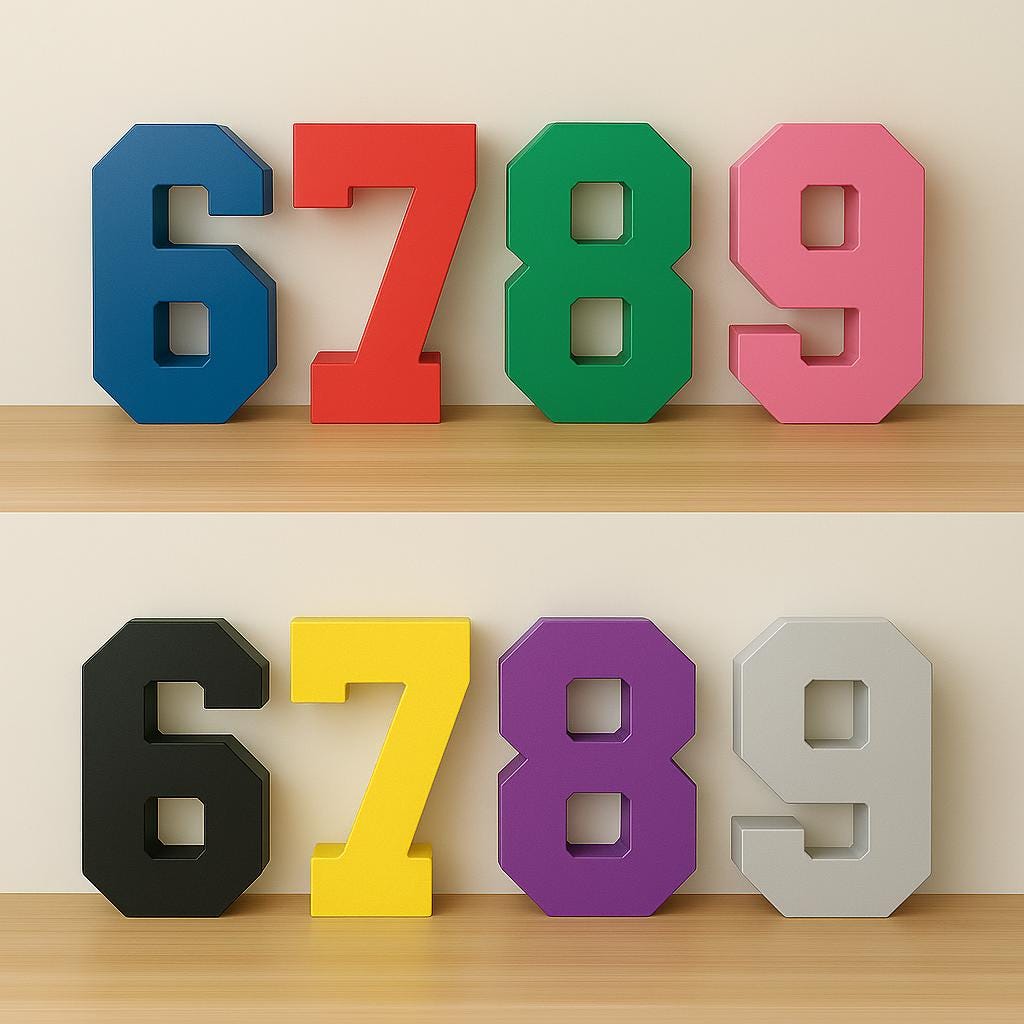 Custom Foam Numbers for Birthday Party Giant Freestanding 3D Numbers Photo Prop Display Event and Baby Shower Decor