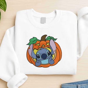 Halloween Pumpkin Stitch Embroidery Design, Cute Stitch Embroidery File, Jack O Lantern Embroidery Pattern, Machine Embroidery Download