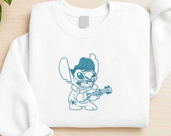 Stitch Lilo Embroidery Machine File, Cute Baby Stitch Embroidery Cute Stitch Embroidery Bundle Lilo Love Embroidery Embroidery Patterns