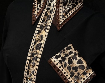 Rodeo Queen Showmanship Jacket: Custom Western Show Shirt, Ultrasuede & Crystal