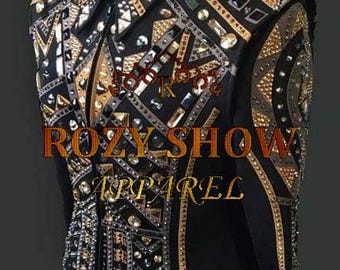 Western Custom Rodeo Queen, Showmanship, Horsemanship, Western Pleasure Show Shirt & Women Rail Jacket