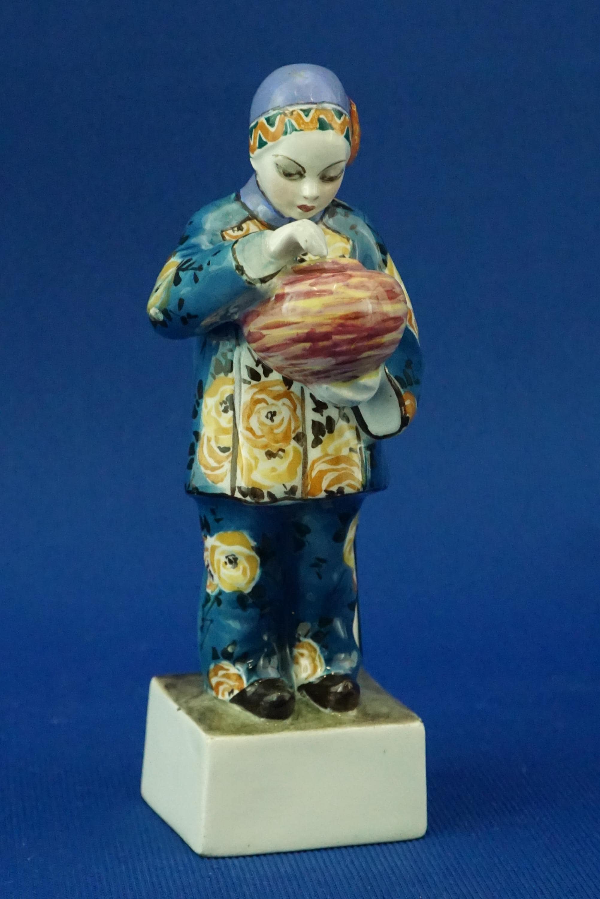 ヴィンテージ 陶磁器 人形 ゴールドシャイダー社製 高さ約40cm