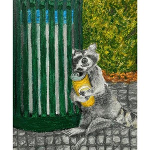 Oil pastels study print 5