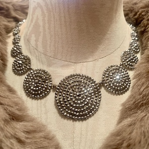 Beautiful Original Georgian Cut Steel Necklace