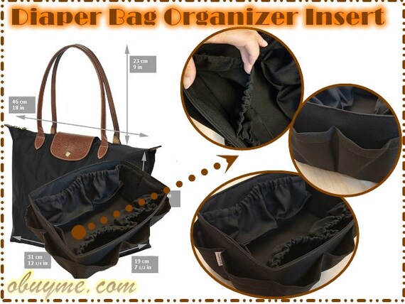 Pannolini Le Inserto Pliage Etsy Bag Longchamp Per Large Borsa qwIaC5xI