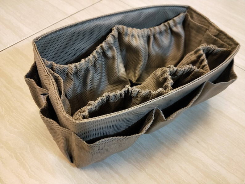 Baby Diaper bag organizer insert Large 30x12 Made to order khaki