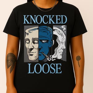 Knocked Loose Band Shirt | Hardcore Metalcore Graphic Tee | Punk Rock Concert T-Shirt Unisex Vintage Style